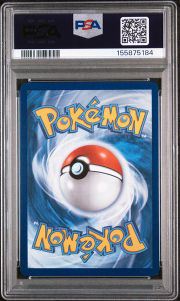 Misty's Lapras IR 194 Destined Rivals PSA 8 back - cert 155875184