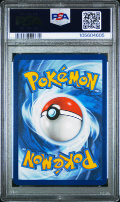 Misty's Lapras IR 194 Destined Rivals PSA 8 back - cert 155875184