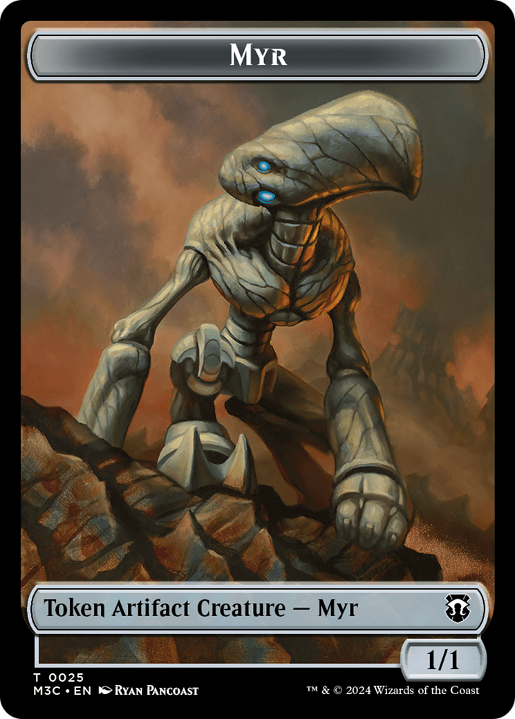 Myr (TM3C-025) - Modern Horizons 3 Commander Tokens Foil