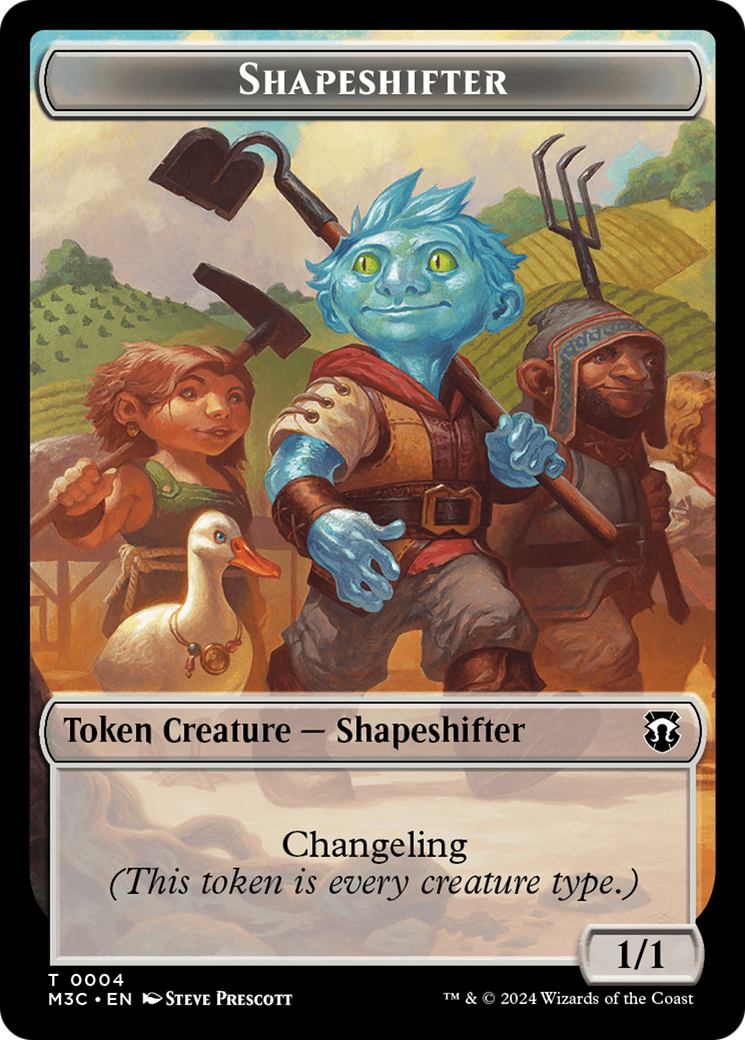 Shapeshifter (TM3C-004) - Modern Horizons 3 Commander Tokens