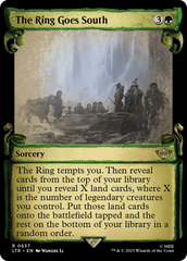 The Ring Goes South (Showcase Scrolls) (LTR-637) - The Lord of the Rings: Tales of Middle-earth: (Showcase) Foil