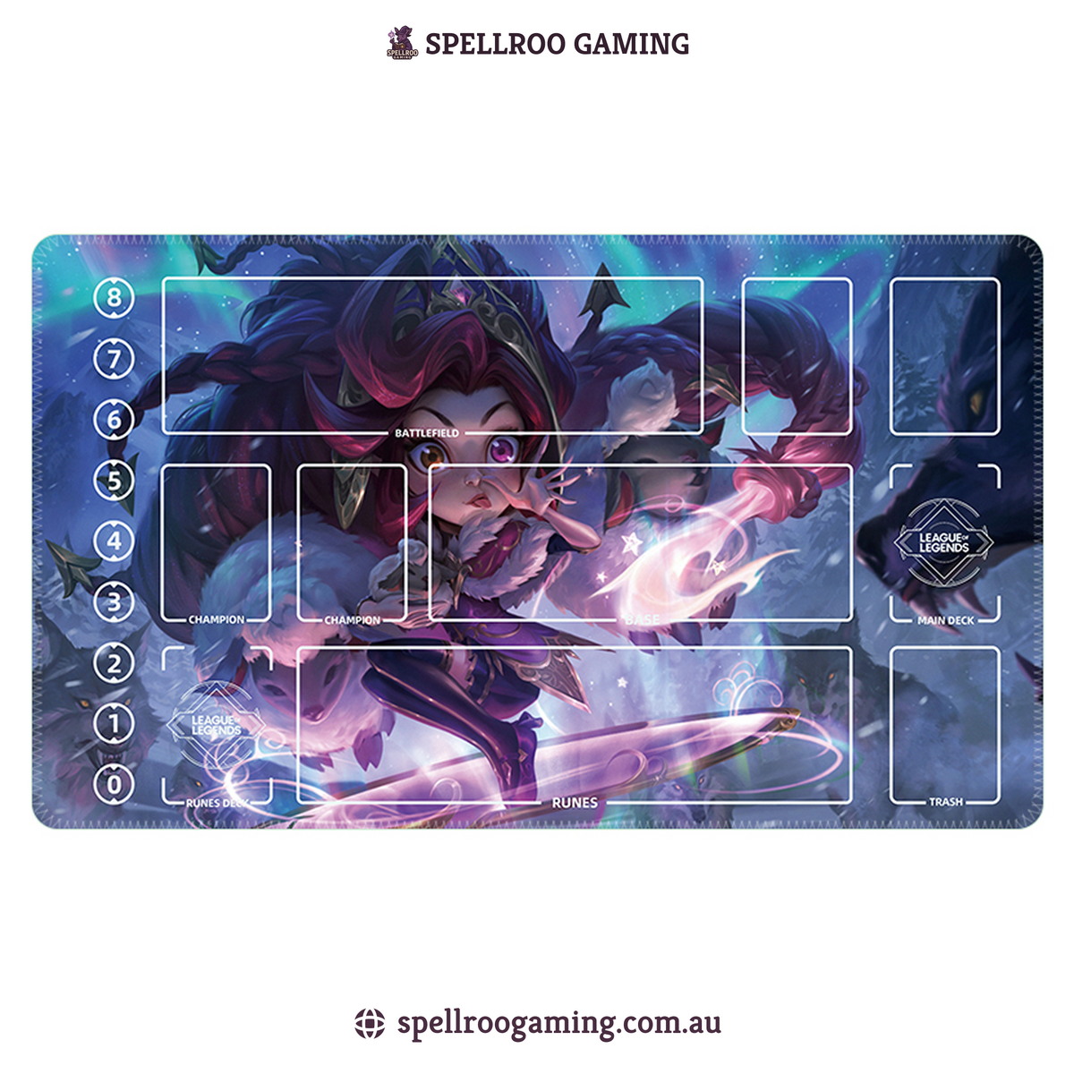 Riftbound: League of Legends TCG: Single Playmat (3mm) – Zoe 1 – English