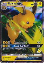 Raichu GX - 20/68 (#60 Pikachu Stamped)