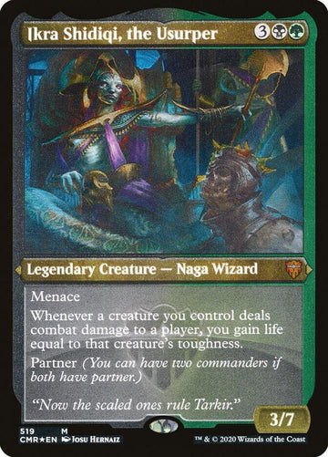 Ikra Shidiqi, the Usurper (Foil Etched)