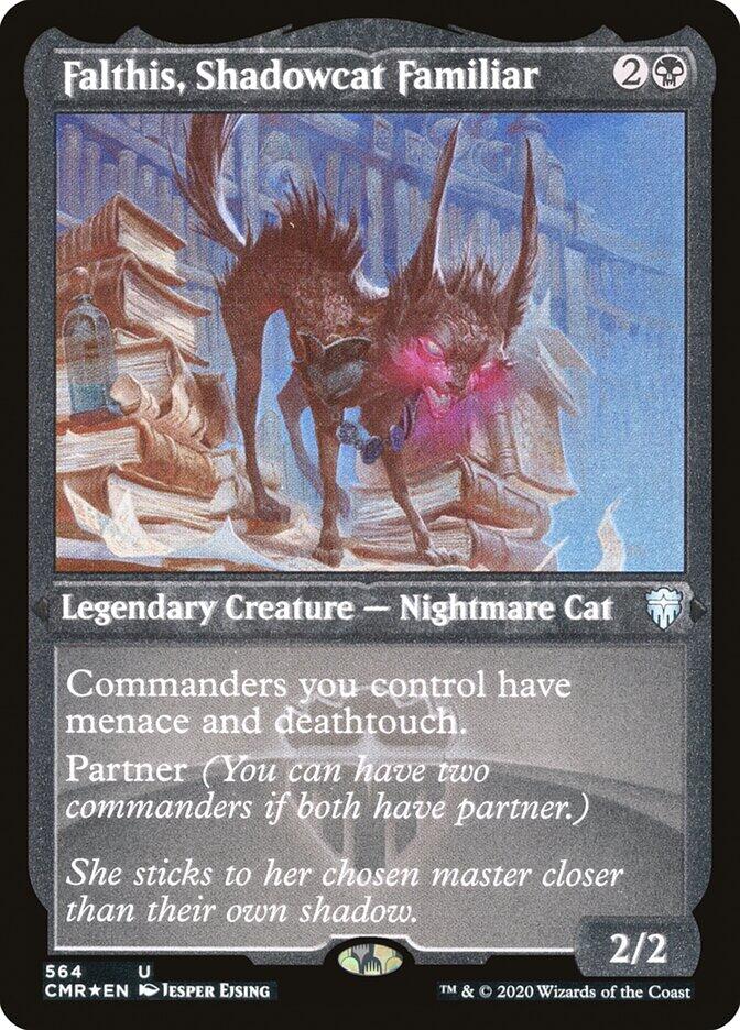 Falthis, Shadowcat Familiar (Foil Etched)