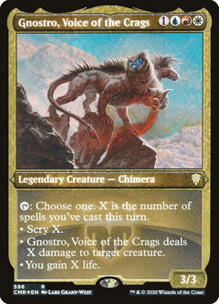 Gnostro, Voice of the Crags (Foil Etched)