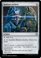 Hedron Archive (BLC-275) - Bloomburrow Commander