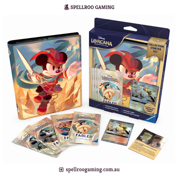 Disney Lorcana TCG: Set 9 - Fabled Collection Starter Set – English