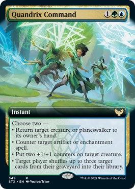Quandrix Command (Extended Art)