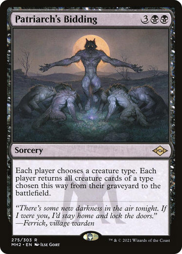 Patriarch's Bidding