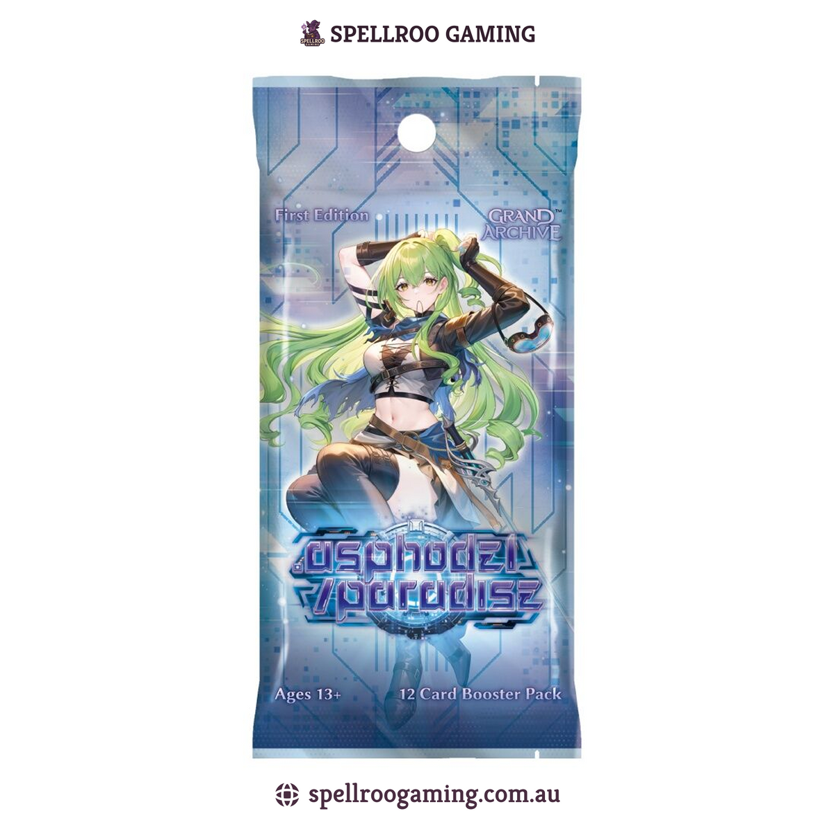 Grand Archive TCG: .asphodel/paradise Booster Pack – 1st Edition - English