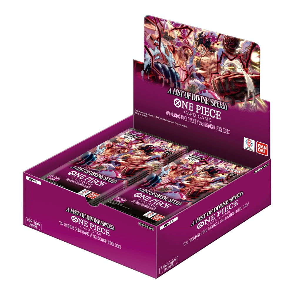 One Piece Card Game: OP-11 - A Fist of Divine Speed Booster Box - English