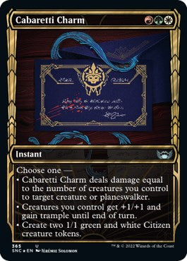 Cabaretti Charm (Gilded Foil)