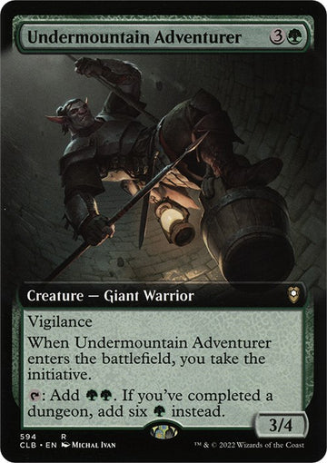 Undermountain Adventurer (Extended Art)