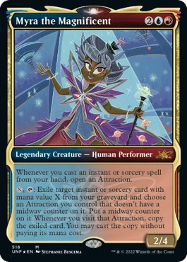Myra the Magnificent (Showcase) (Galaxy Foil)