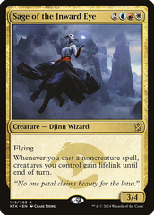 Sage of the Inward Eye (KTK-195) - Khans of Tarkir Foil