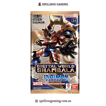 Digimon Card Game: EX12 - Digital World Shambala Extra Booster Box – English