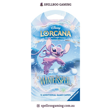 Disney Lorcana TCG: Set 11 - Winterspell Booster Blister Pack – English