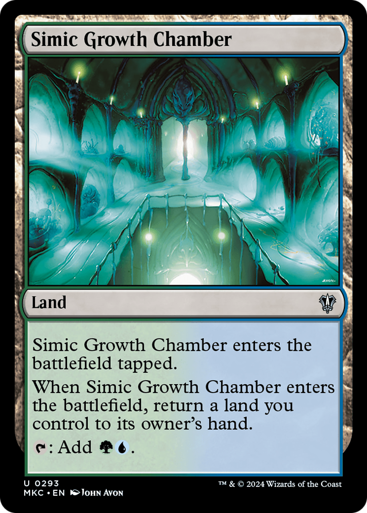 Simic Growth Chamber (MKC-293) - Murders at Karlov Manor Commander