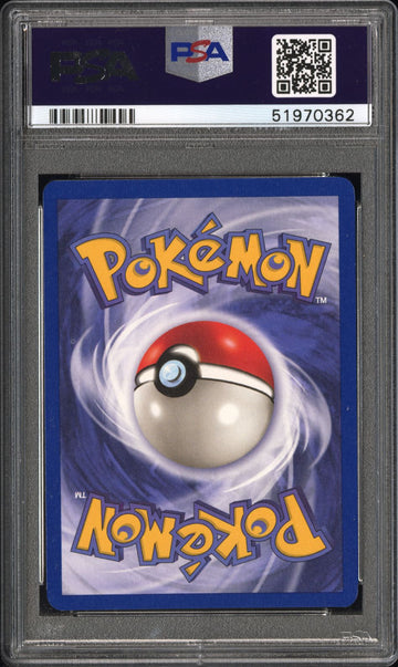 Dark Dragonite 22 Team Rocket 1st Edition PSA 9 back - cert 51970362