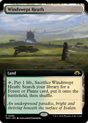 Windswept Heath (Extended Art) (MH3-466) - Modern Horizons 3: (Extended Art) Foil