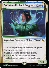 Vannifar, Evolved Enigma (Showcase) (Invisible Ink) (MKM-389) - Murders at Karlov Manor: (Showcase) Foil