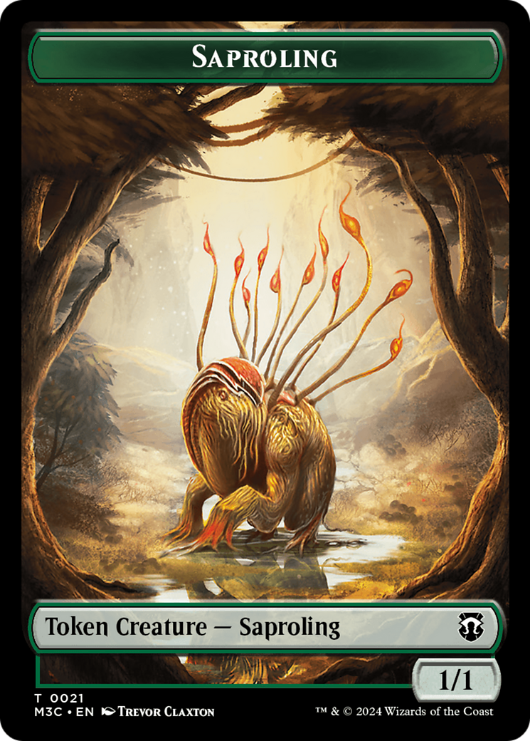Saproling (TM3C-021) - Modern Horizons 3 Commander Tokens Foil