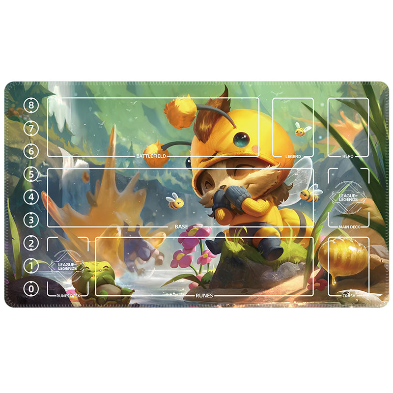 Riftbound: League of Legends TCG: Single Playmat (3mm) – Beemo Teemo 1 – English