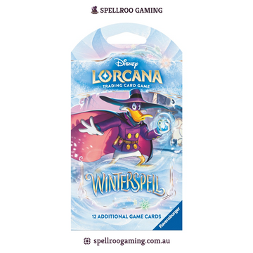 Disney Lorcana TCG: Set 11 - Winterspell Booster Blister Pack – English