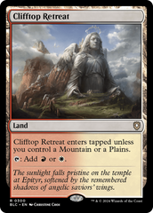 Clifftop Retreat (BLC-300) - Bloomburrow Commander