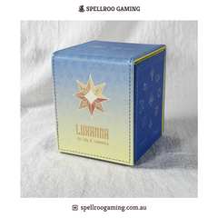 Riftbound: League of Legend TCG: Lux Deck Box - Display Window - Fits 80 Cards -  English
