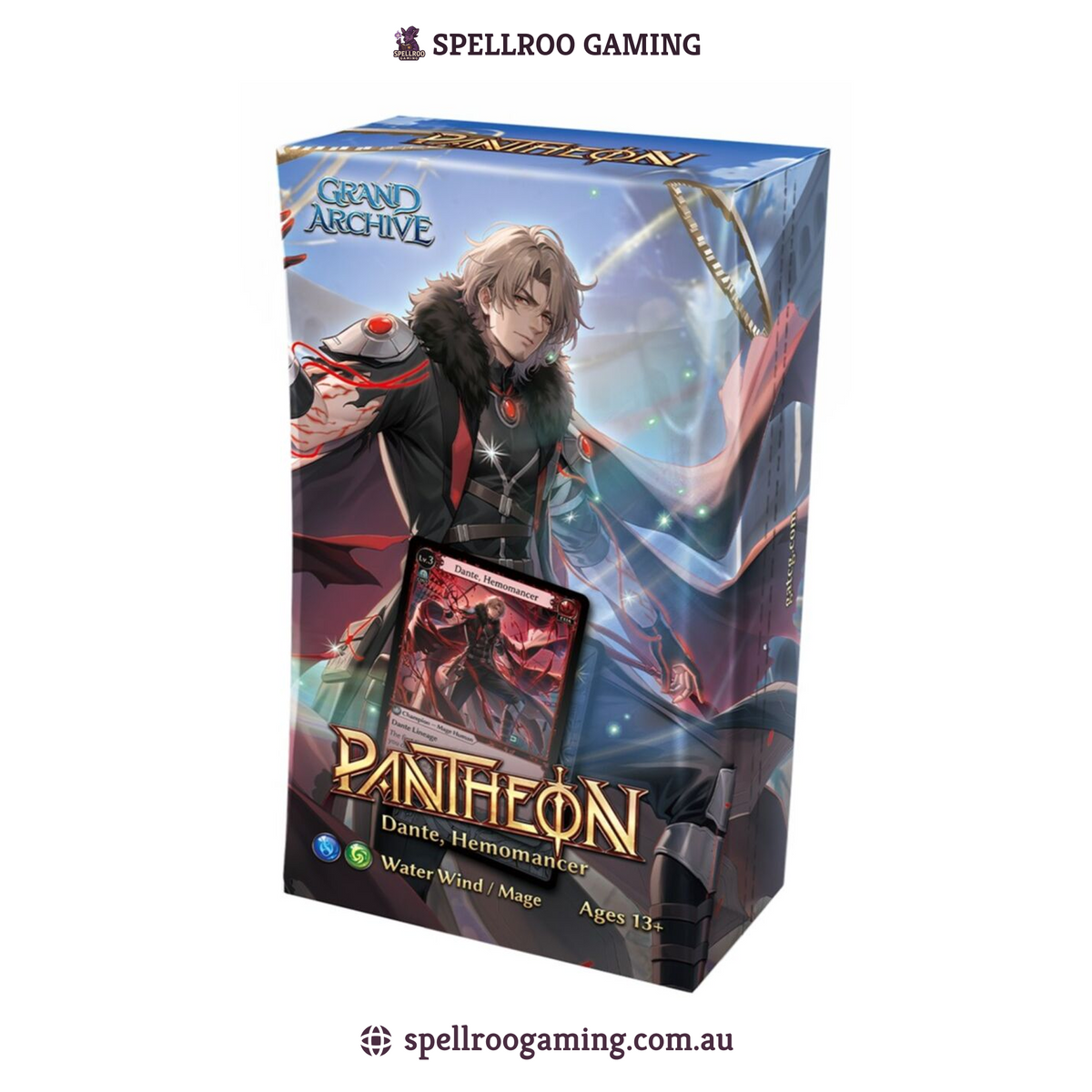 Grand Archive TCG: .asphodel/cantabile Dante, Hemomancer Pantheon Deck - English (PREORDER)