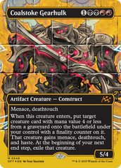 Coalstoke Gearhulk (Borderless) (First-Place Foil) (DFT-548) - Aetherdrift Foil