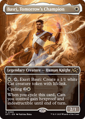 Basri, Tomorrow's Champion (Borderless) (DFT-355) - Aetherdrift Foil