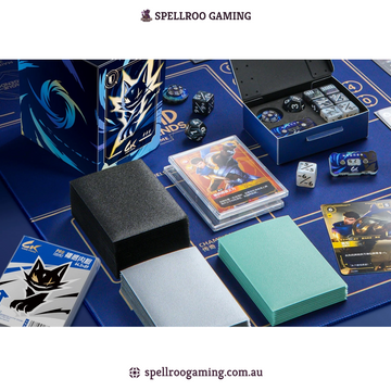 Card Trick: Riftbound: League of Legends TCG Accessory Bundle – Dual Deck Box Set (Main + Mini) with 3-Color Sleeves, Counter & Dice