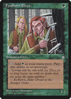 Fyndhorn Elves