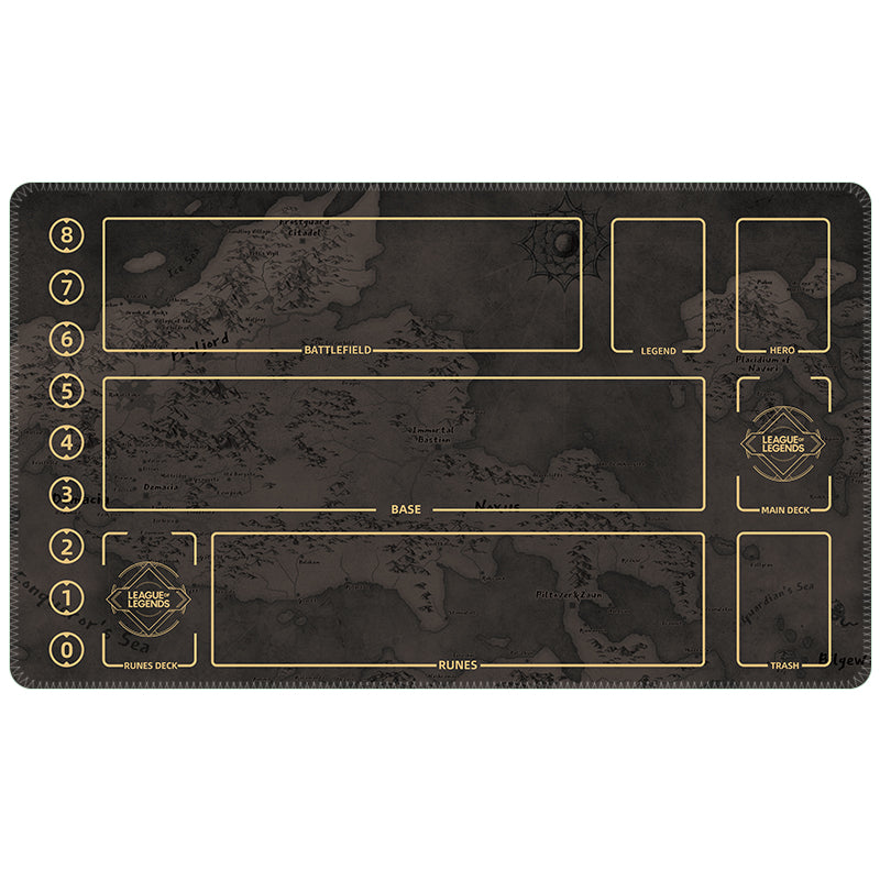 Riftbound: League of Legends TCG: Single Playmat (3mm) – Map – English