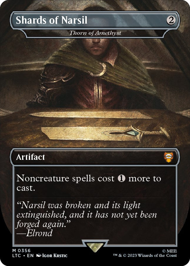 Shards of Narsil - Thorn of Amethyst (Borderless)