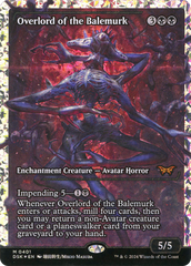 Overlord of the Balemurk (Showcase) (Fracture Foil) (DSK-401) - Duskmourn: House of Horror: (Showcase) Foil