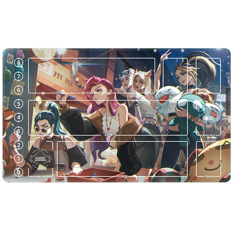 Riftbound: League of Legends TCG: Single Playmat (3mm) – Street Style – English