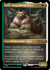 Kudo, King Among Bears (Foil Etched) (MH3-490) - Modern Horizons 3 Foil