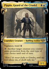 Pippin, Guard of the Citadel (Showcase Scrolls) (LTR-669) - The Lord of the Rings: Tales of Middle-earth: (Showcase) Foil
