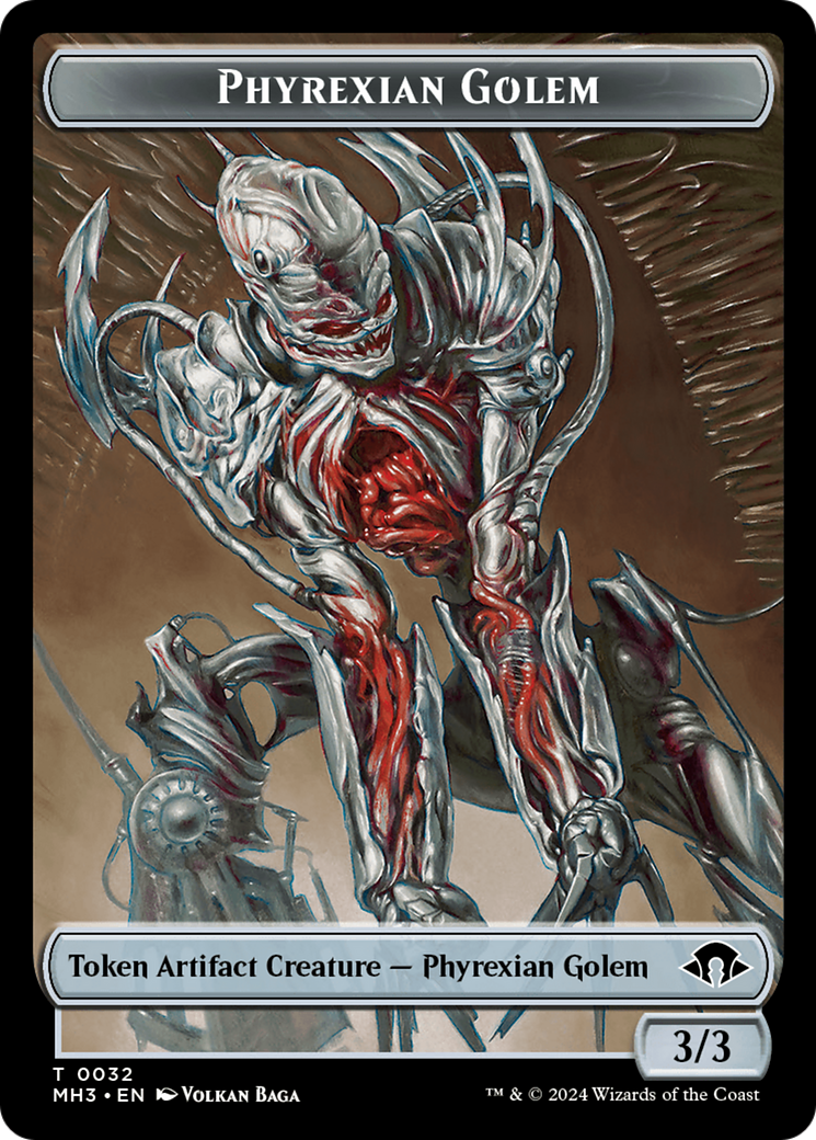 Phyrexian Golem (TMH3-032) - Modern Horizons 3 Tokens Foil