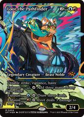 Loot, the Pathfinder (Showcase) (DFT-404) - Aetherdrift: (Showcase) Foil
