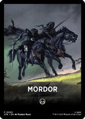 Mordor Theme Card (LTR-003) - The Lord of the Rings: Tales of Middle-earth