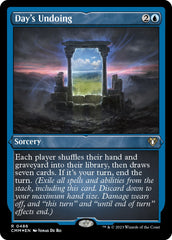 Day's Undoing (Foil Etched)