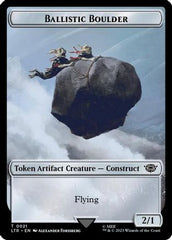 Ballistic Boulder // Food (0024) Double-Sided Token (Surge Foil) (LTR-21 // 24) - The Lord of the Rings: Tales of Middle-earth Foil