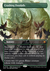 Crashing Footfalls (Borderless)