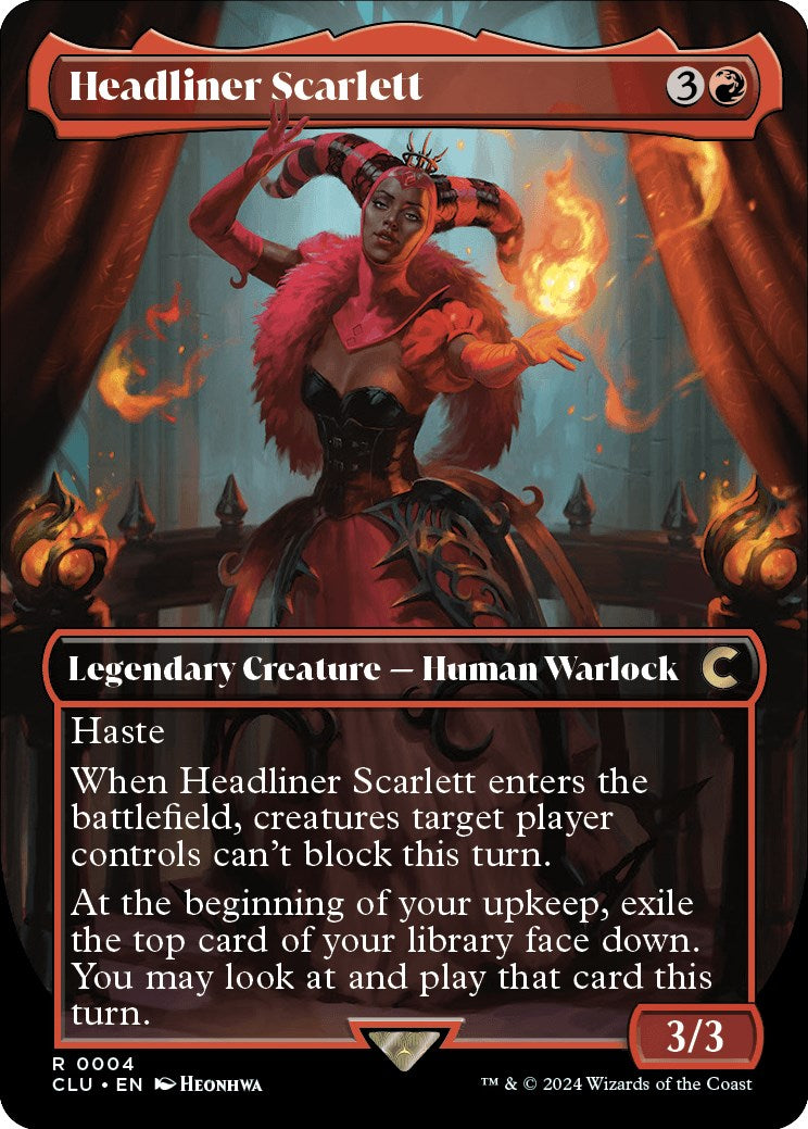 Headliner Scarlett (Borderless)