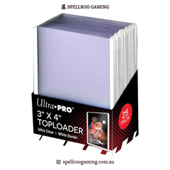 Ultra Pro: Regular Topload Card Holders - Standard Size (3 x 4) - 25 Packs - 35PT
